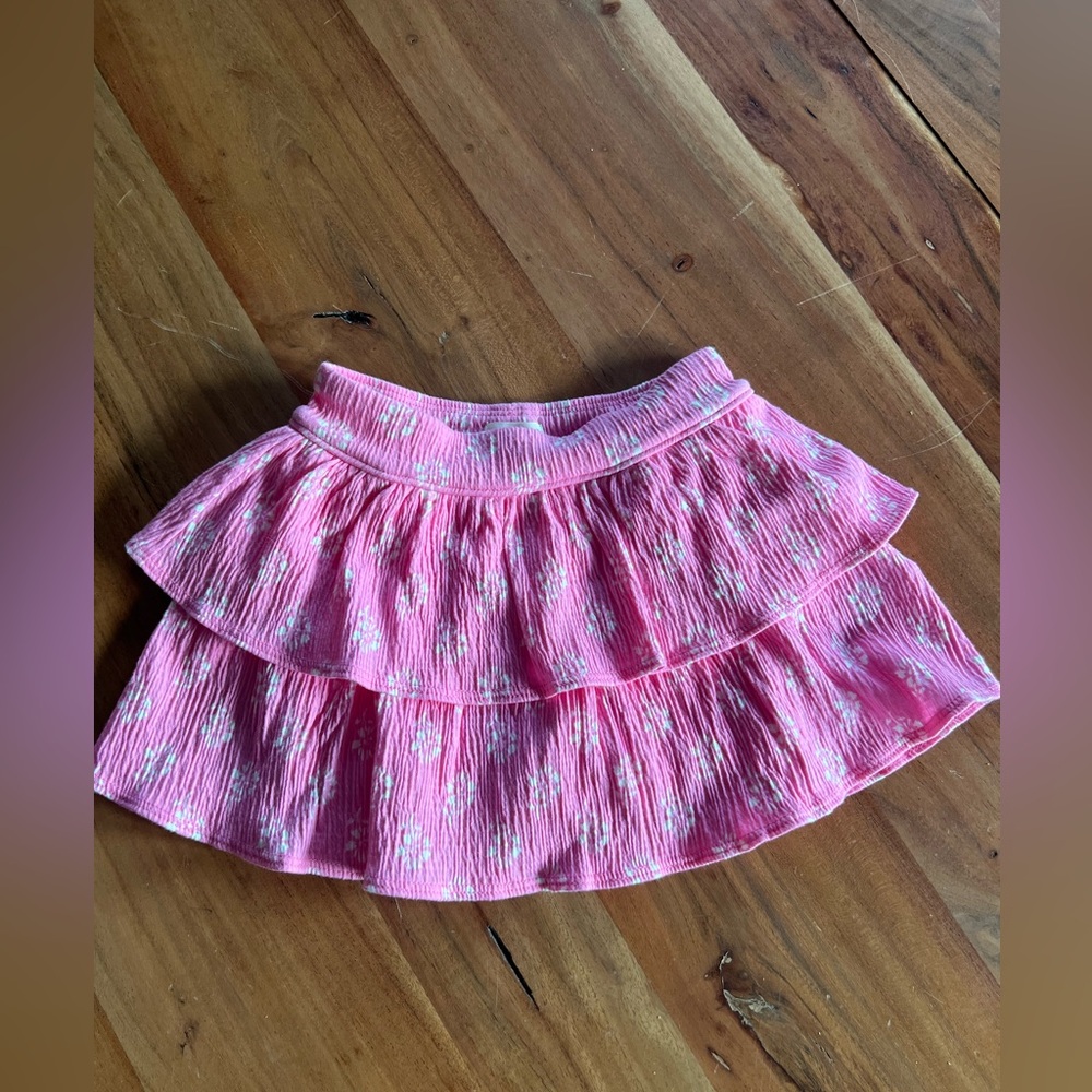 Crewcuts Pink Ruffled Mini Skort